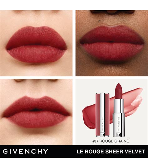 givenchy le rouge lipstick ingredients|More.